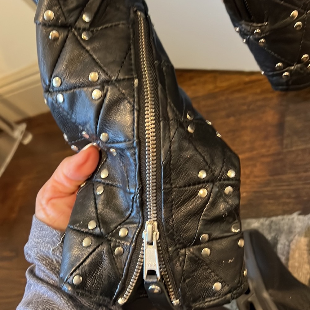 Coolest, Studded , Leather Jacket - image 5